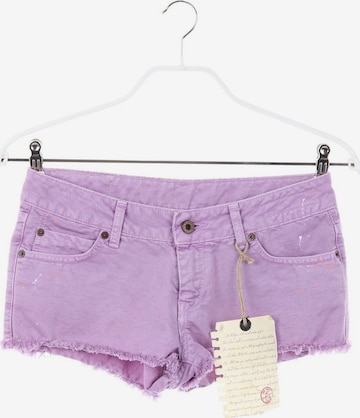LABELROUTE Shorts in S in Purple: front
