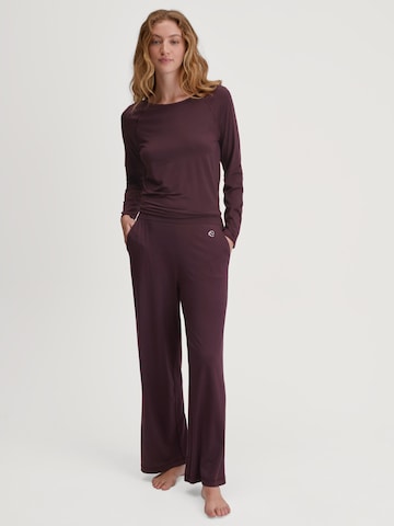 CALIDA Pyjamahose 'DEEPSLEEPWEAR Balancing'‌ in Rot