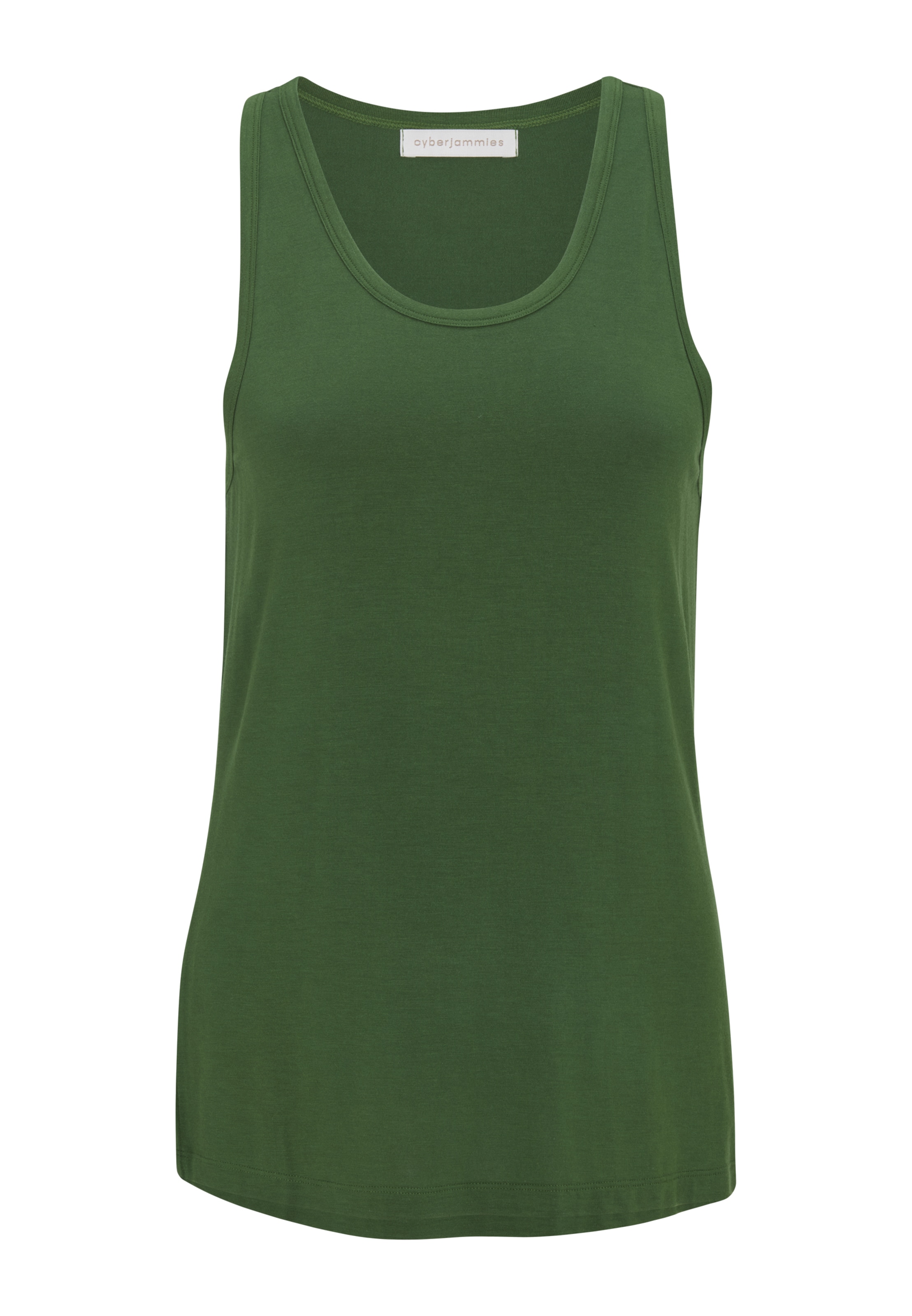 Cyberjammies Unterhemd 'Charlie' in Grün: Vorderseite