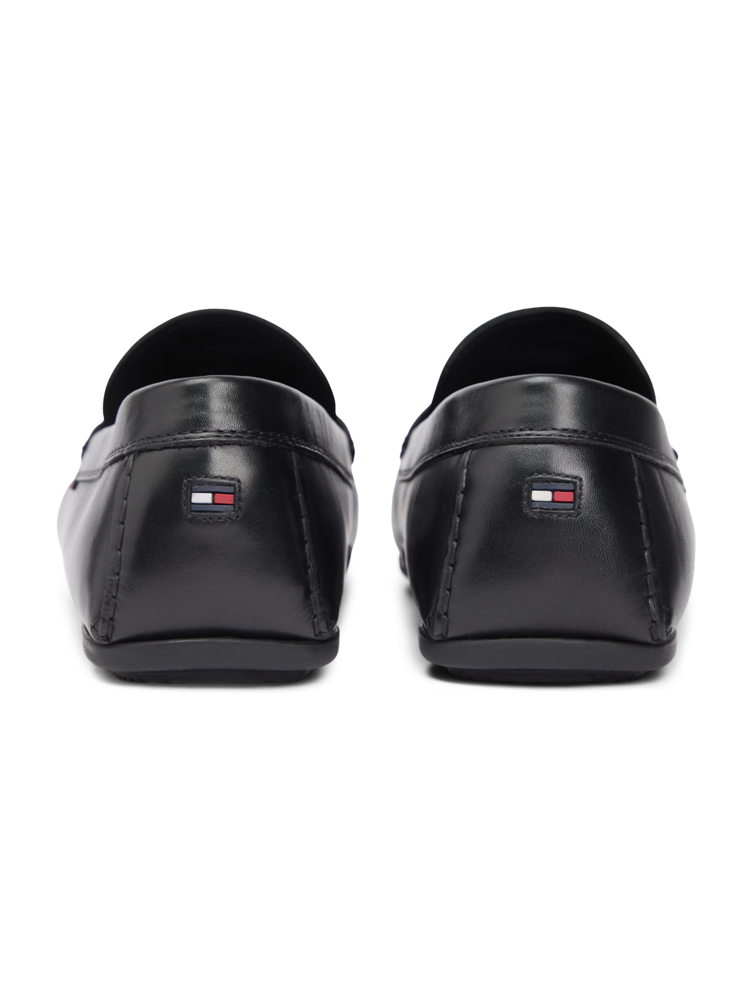 TOMMY HILFIGER Mokasini | črna barva