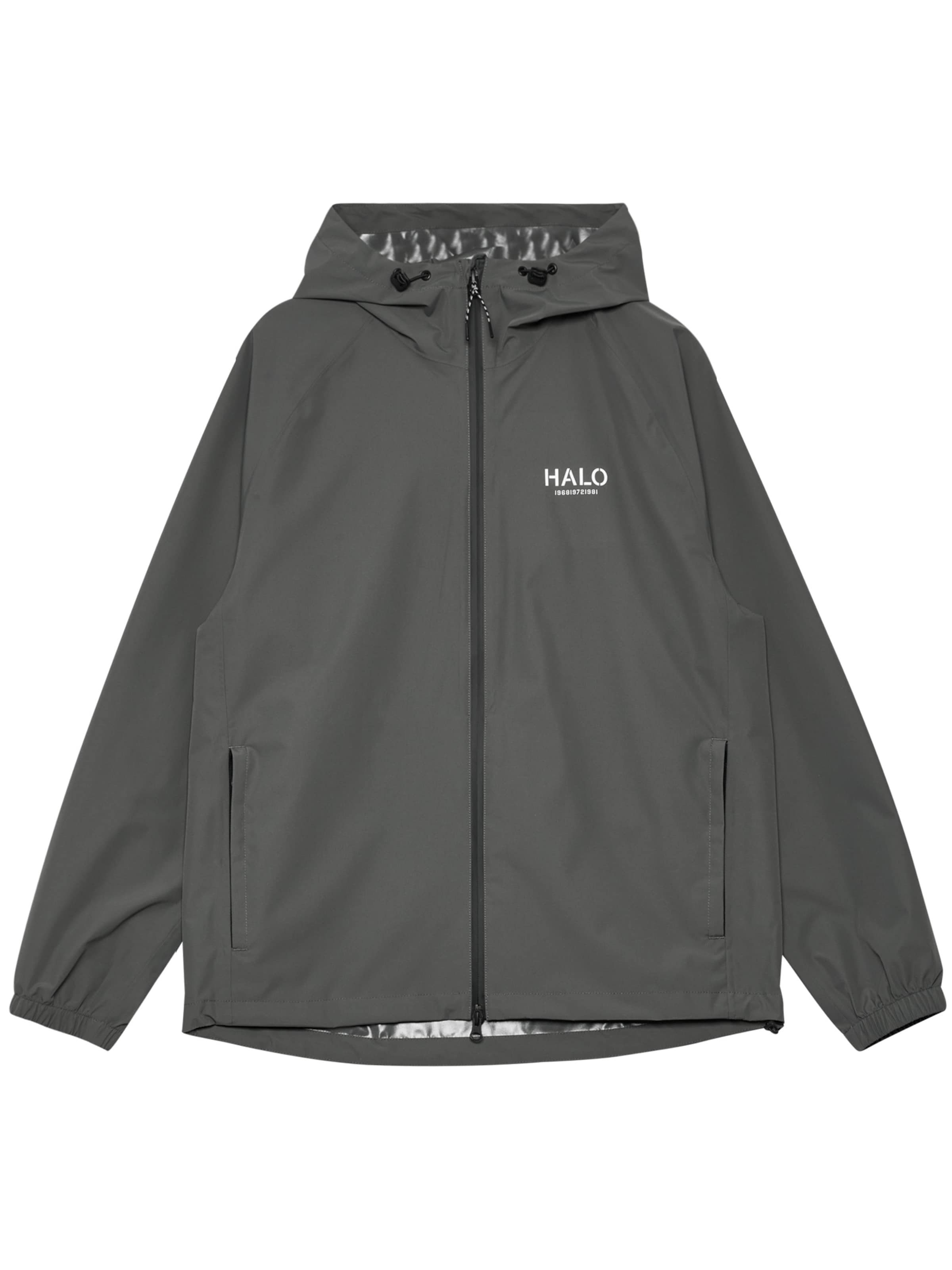 HALO Weatherproof jacket in Grey: front