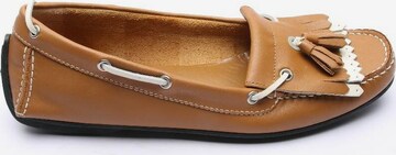 Salvatore Ferragamo Flats & Loafers in 39 in Brown: front