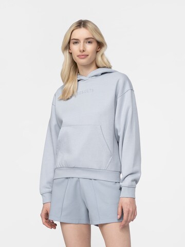 4F - Sweatshirt de desporto em azul: frente