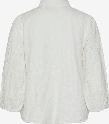 Y.A.S - Blusa 'HOLI' em branco