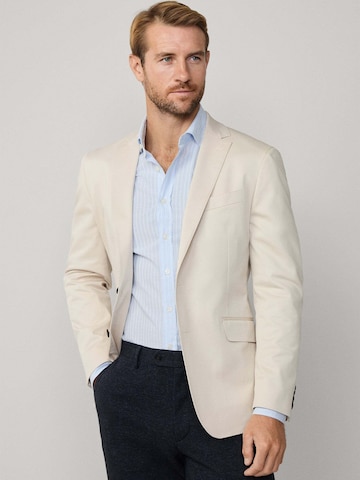 Slim fit Giacca da completo di Hackett London in beige: frontale