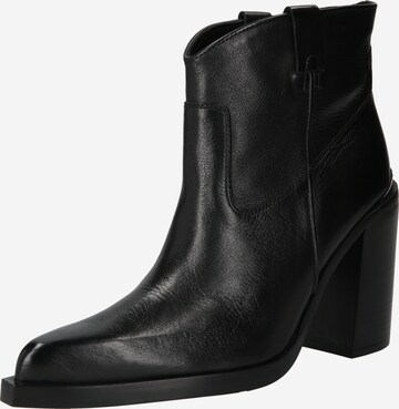 Bottines 'Mya-Mae' BRONX en noir : devant