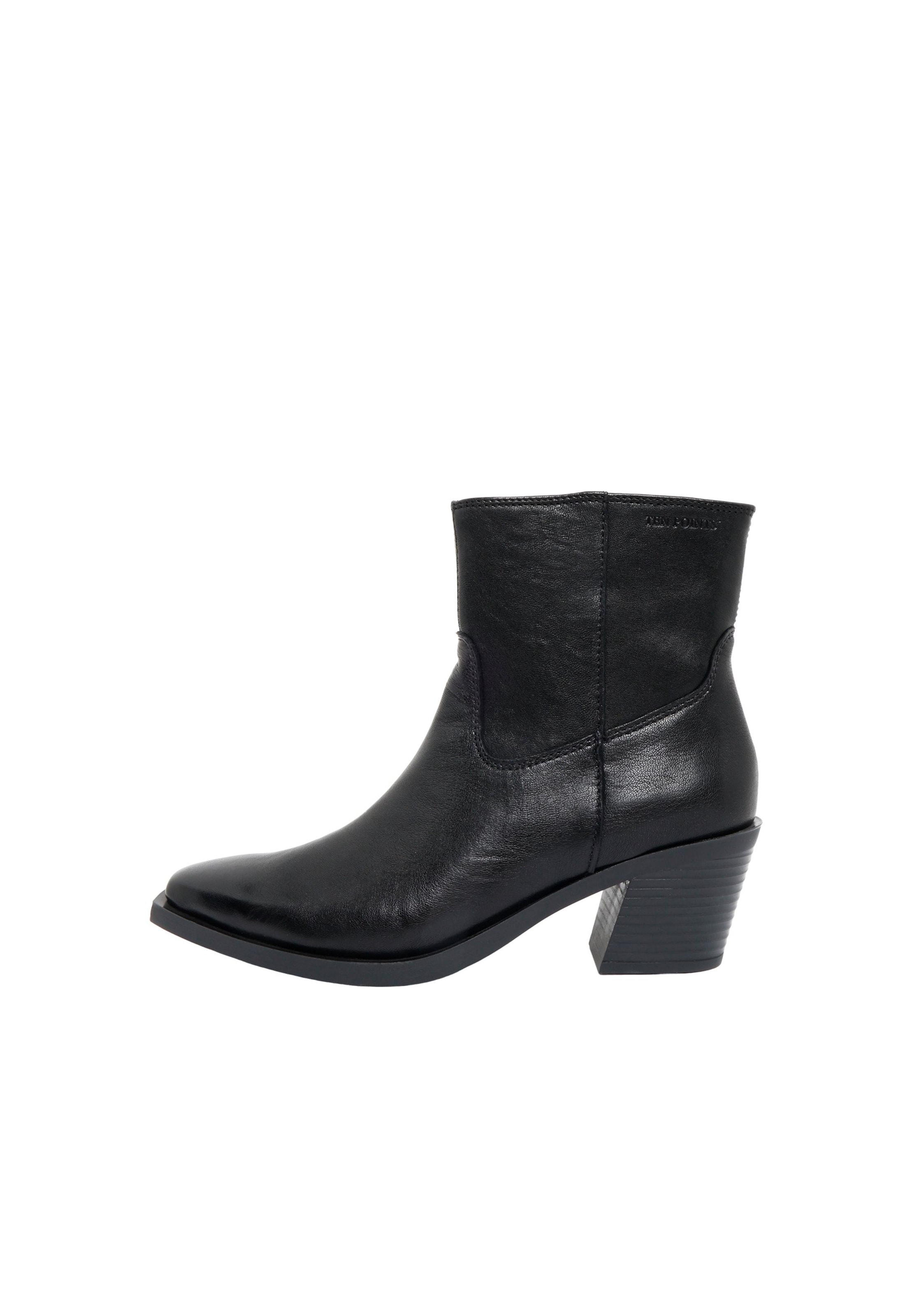 Ten Points - Botim 'Carmen' em preto: frente