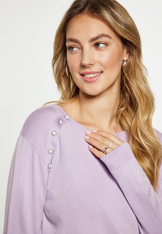 Pull-over faina en violet