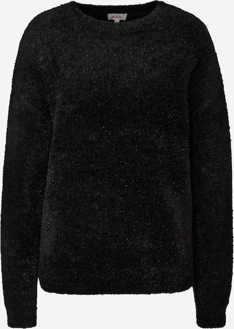 s.Oliver Sweater in Black: front