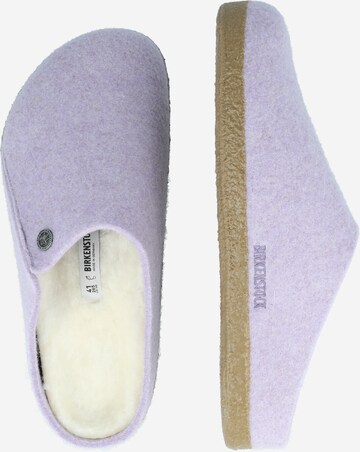 BIRKENSTOCK - Pantufa 'Zermatt' em roxo