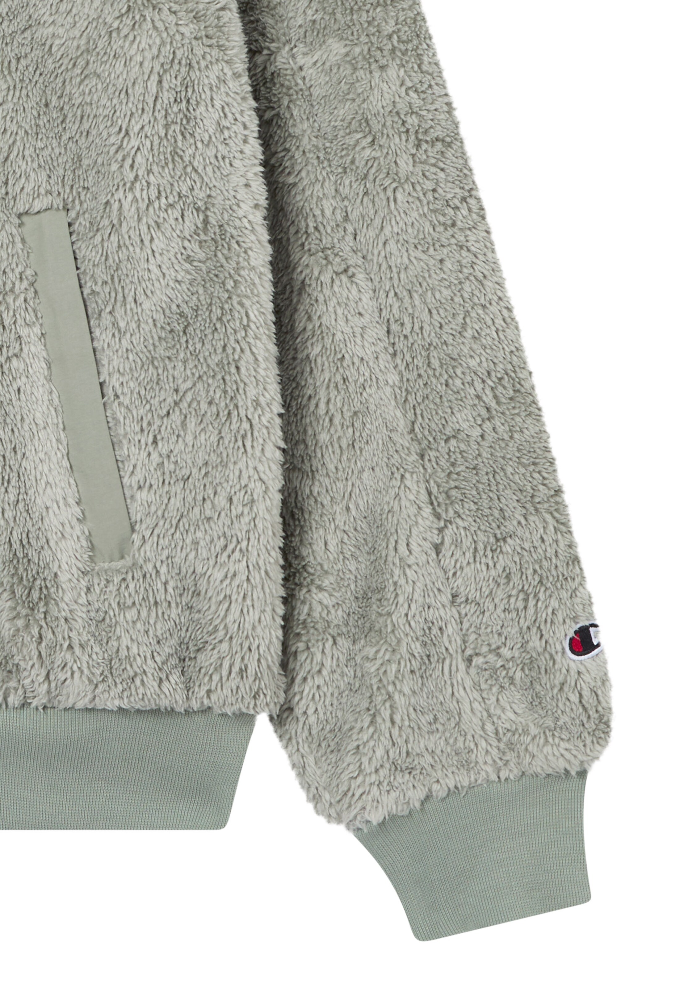 Champion Authentic Athletic Apparel Fleece Jacket in Green