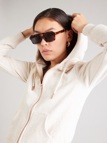 Giacca di felpa 'Essential' di Superdry in beige
