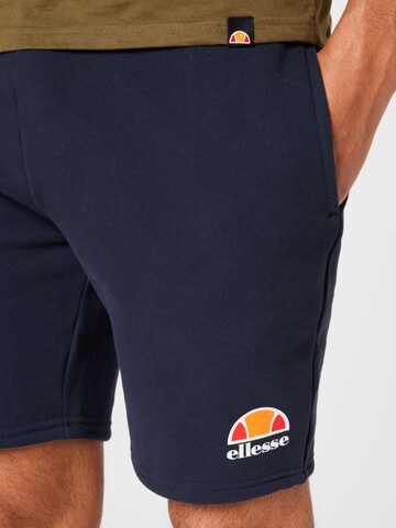 ELLESSE Regular Workout Pants 'Malviva' in Blue