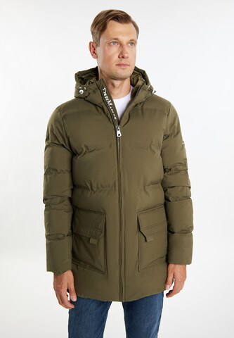 DreiMaster Maritim Winter jacket in Green: front