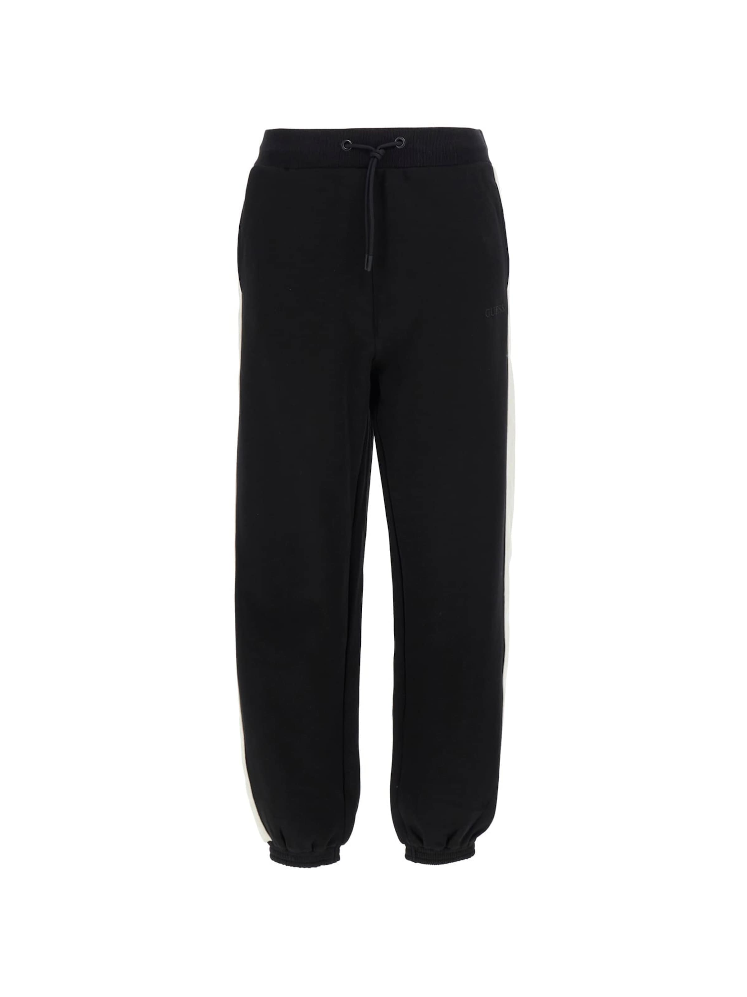 Effilé Pantalon GUESS en noir : devant