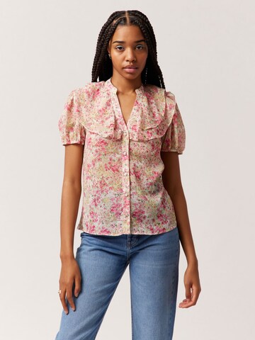 NAF NAF Blouse ' Coline ' in Mixed colors: front