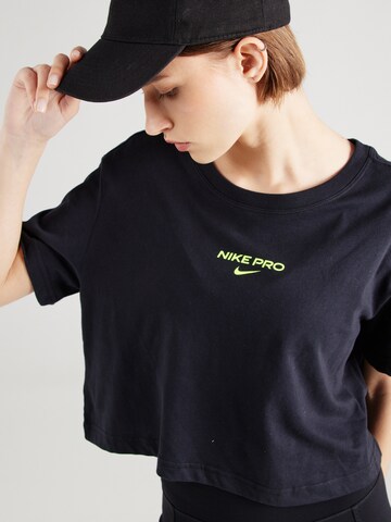 NIKE - Camiseta funcional 'PRO' en negro