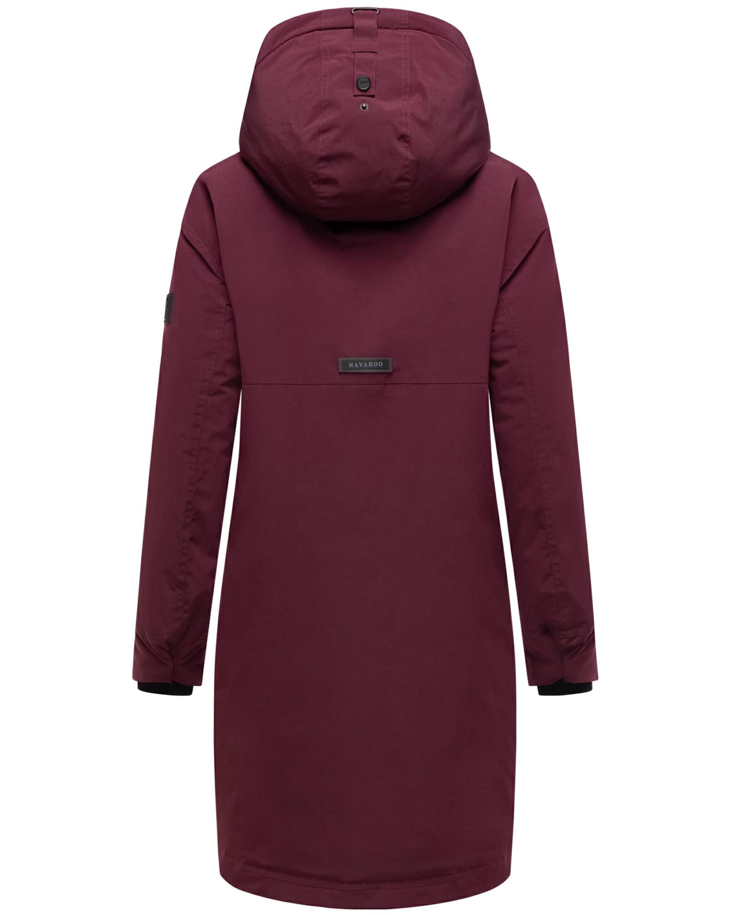 NAVAHOOZimski kaput 'Hageltanz 14' - crvena boja