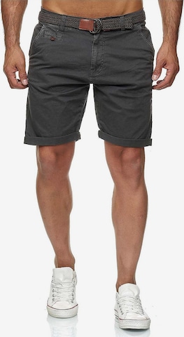 INDICODE Hose 'Indicode Conor' in Grau: Vorderseite