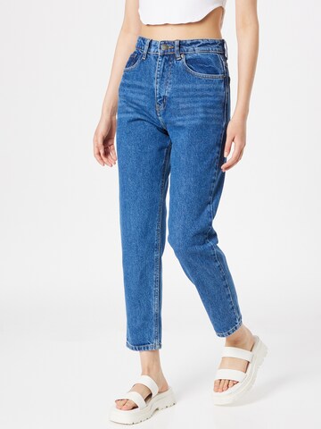 Nasty Gal Regular Jeans in Blue: front