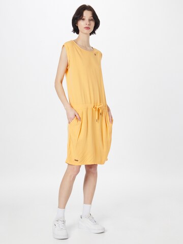 Ragwear Sukienka 'MASCARPONE' w kolorze żółty: przód