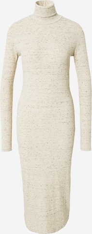 SECOND FEMALE Knitted dress in Beige: front
