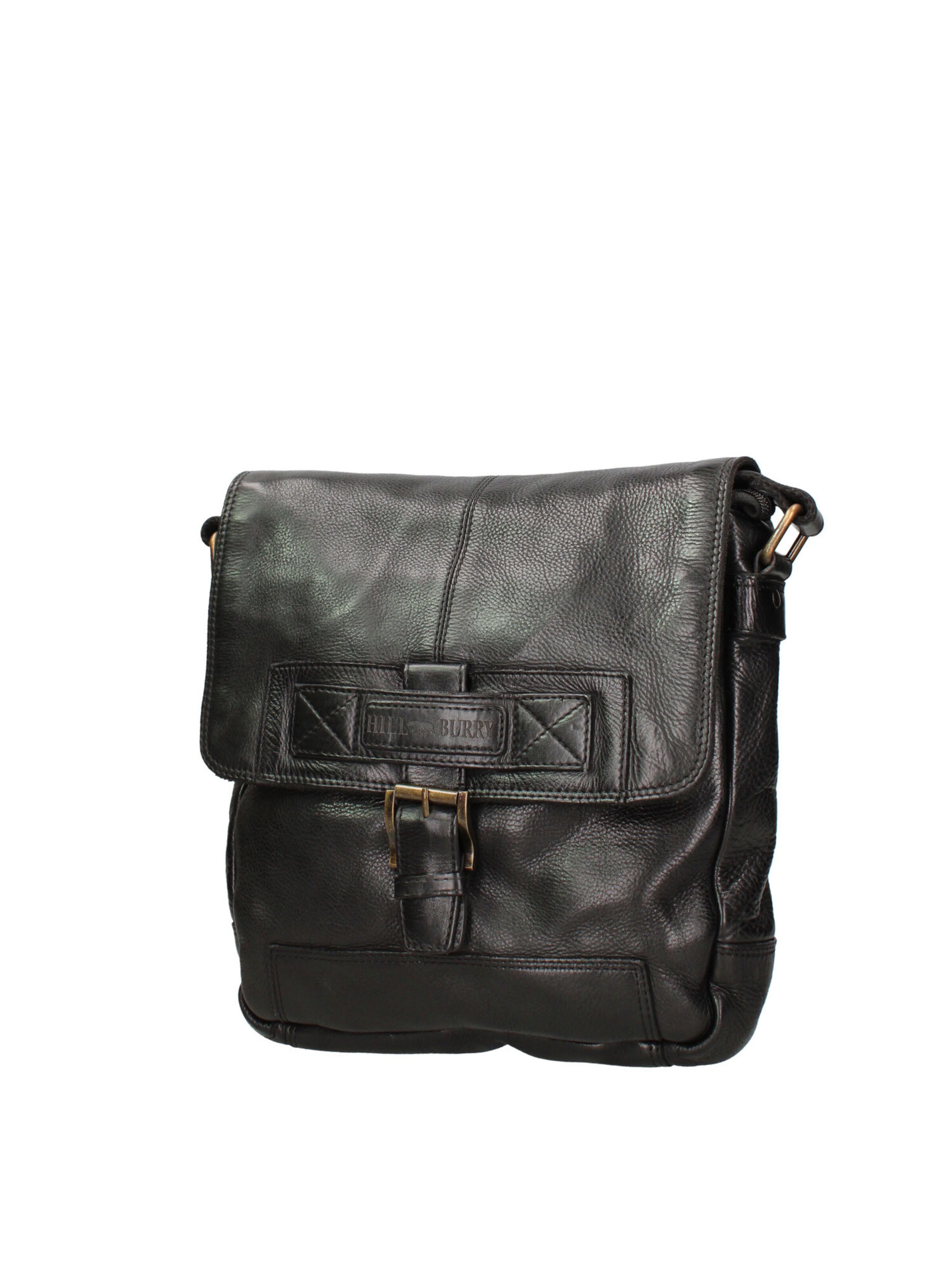 Borsa a tracolla di HILL BURRY in nero: frontale