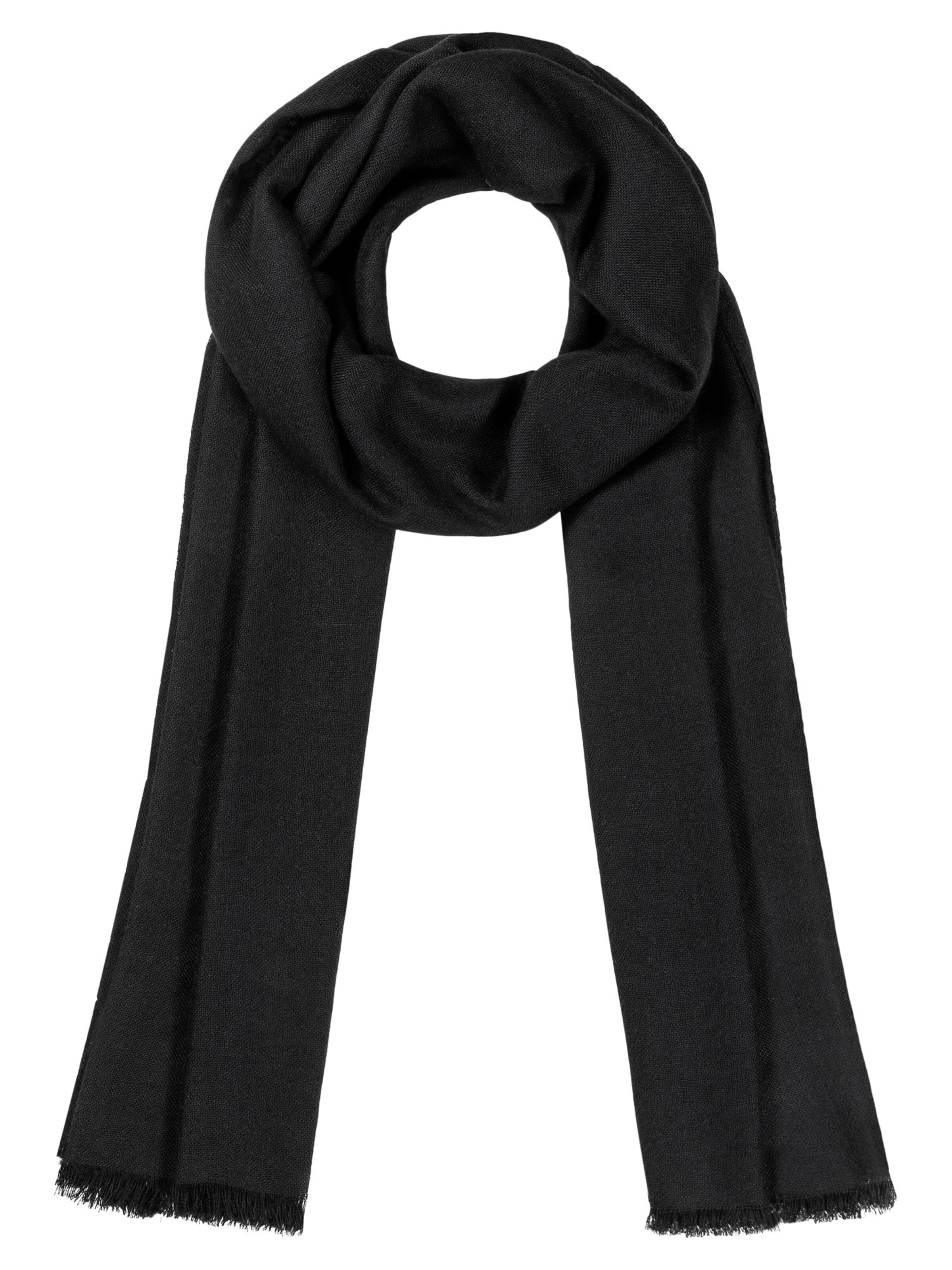 Roeckl Sjaal 'RING PASHMINA' in Zwart: voorkant