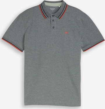 TOM TAILOR Poloshirt in Grau: Vorderseite