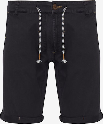 INDICODE JEANS Regular Pants 'MIKA' in Black: front