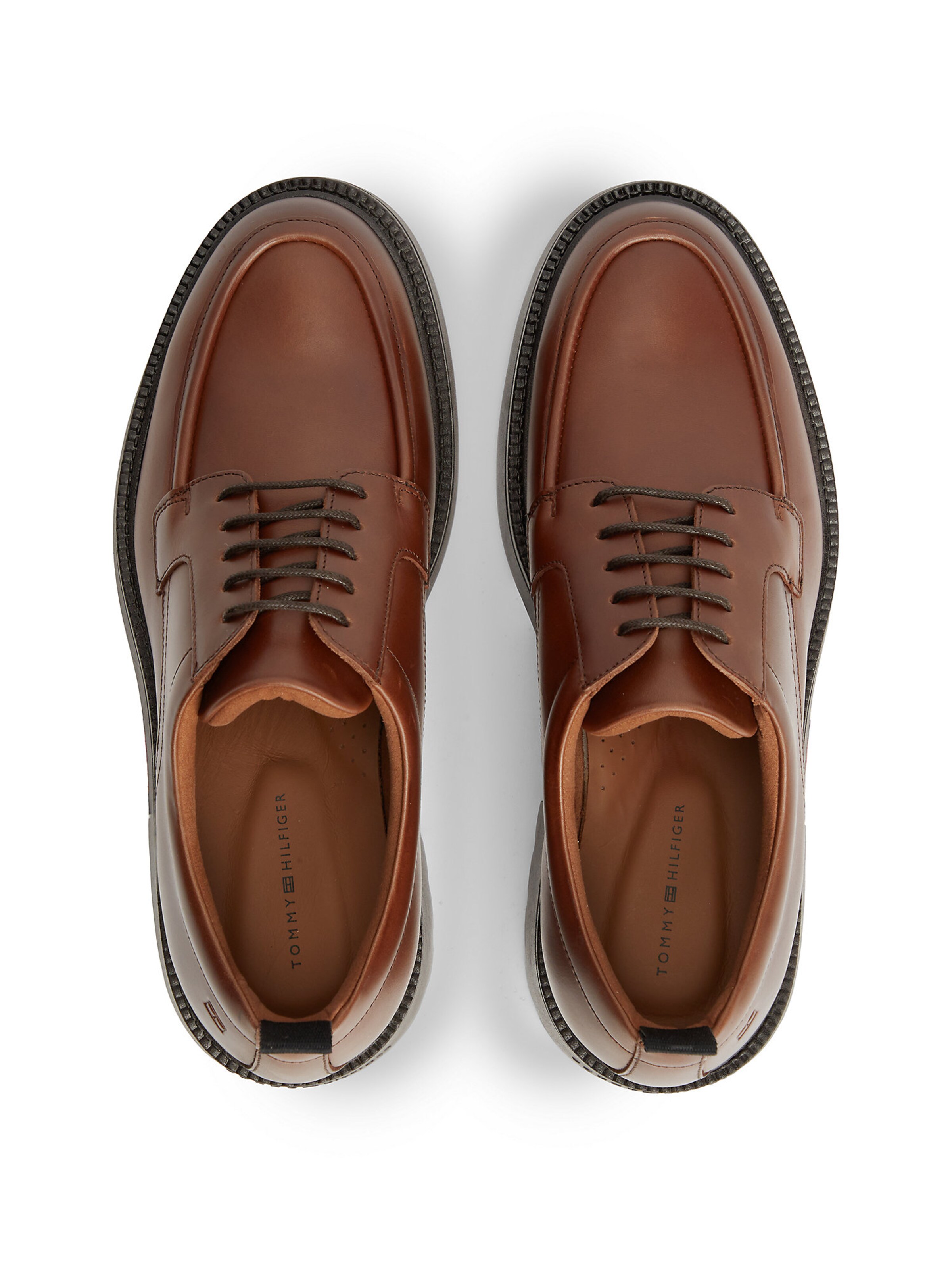 Chaussure à lacets TOMMY HILFIGER en marron