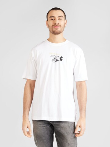 Only & Sons Bluser & t-shirts 'DISNEY' i hvid: forside