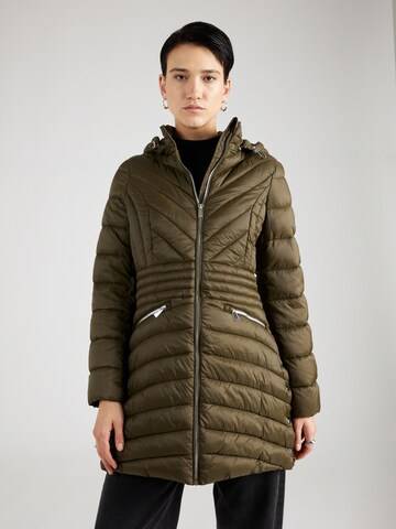 Karen Millen Between-season jacket in Green: front