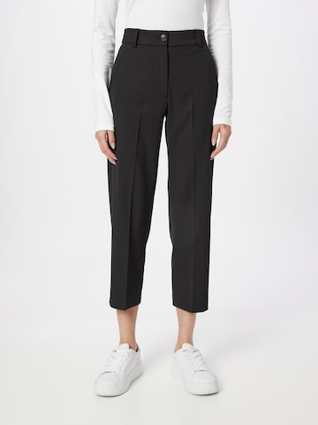 TOMMY HILFIGER Regular Pantalon in Zwart: voorkant