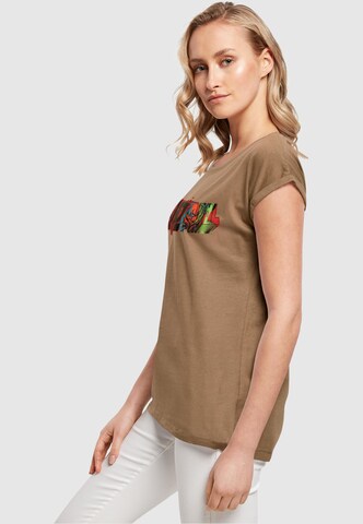 ABSOLUTE CULT Shirt 'Deadpool - Kidpool Saber' in Green