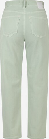 Pieces Petite Wide Leg Jeans 'HOLLY' in Grün