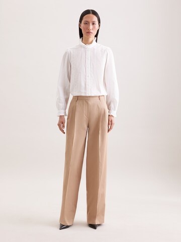 SEIDENSTICKER Regular Trousers 'Uni' in Beige