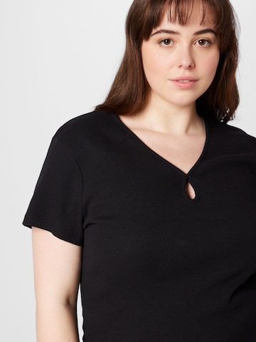 Noisy May Curve Shirt 'MAYA' in Zwart