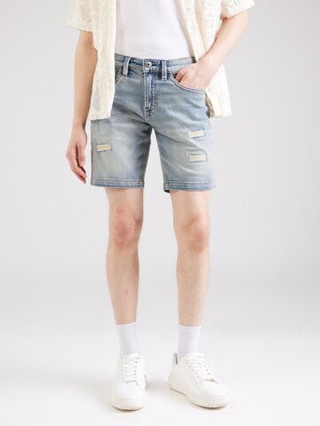 Regular Jean 'INSejer' INDICODE JEANS en bleu : devant