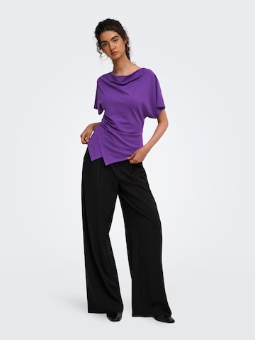T-shirt 'ONLEmber' ONLY en violet