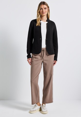 STREET ONE Blazer 'Jacquard' in Schwarz