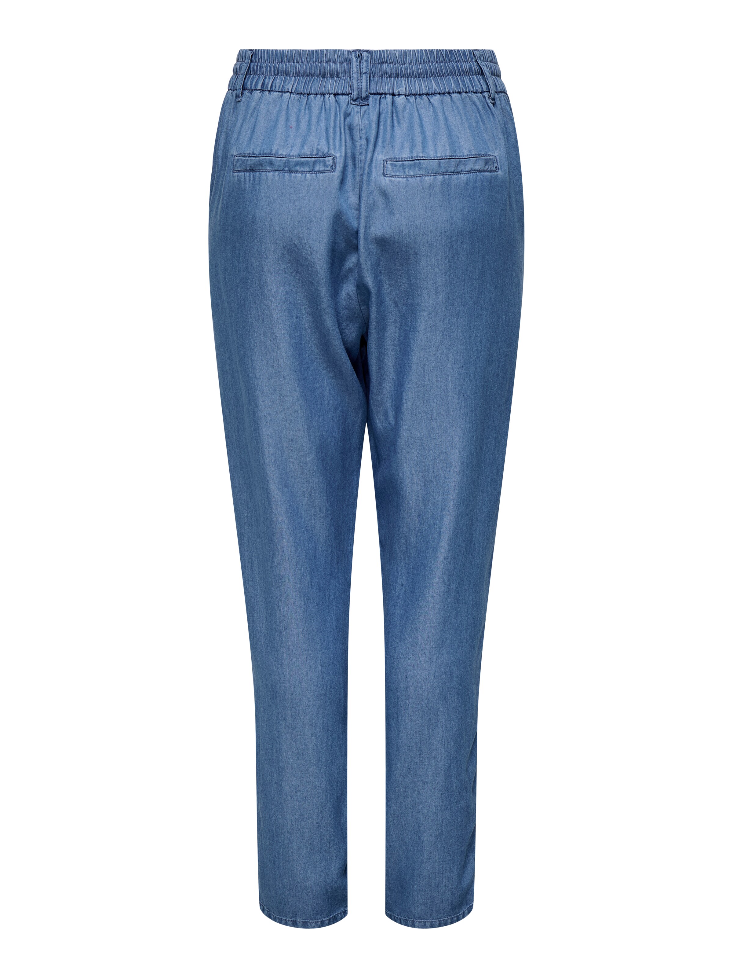 ONLY Zúžený strih Plisované nohavice 'ONLPoptrash' - Modrá