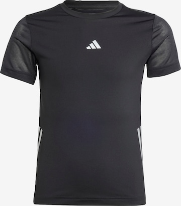 ADIDAS SPORTSWEAR Performance shirt in Black: front