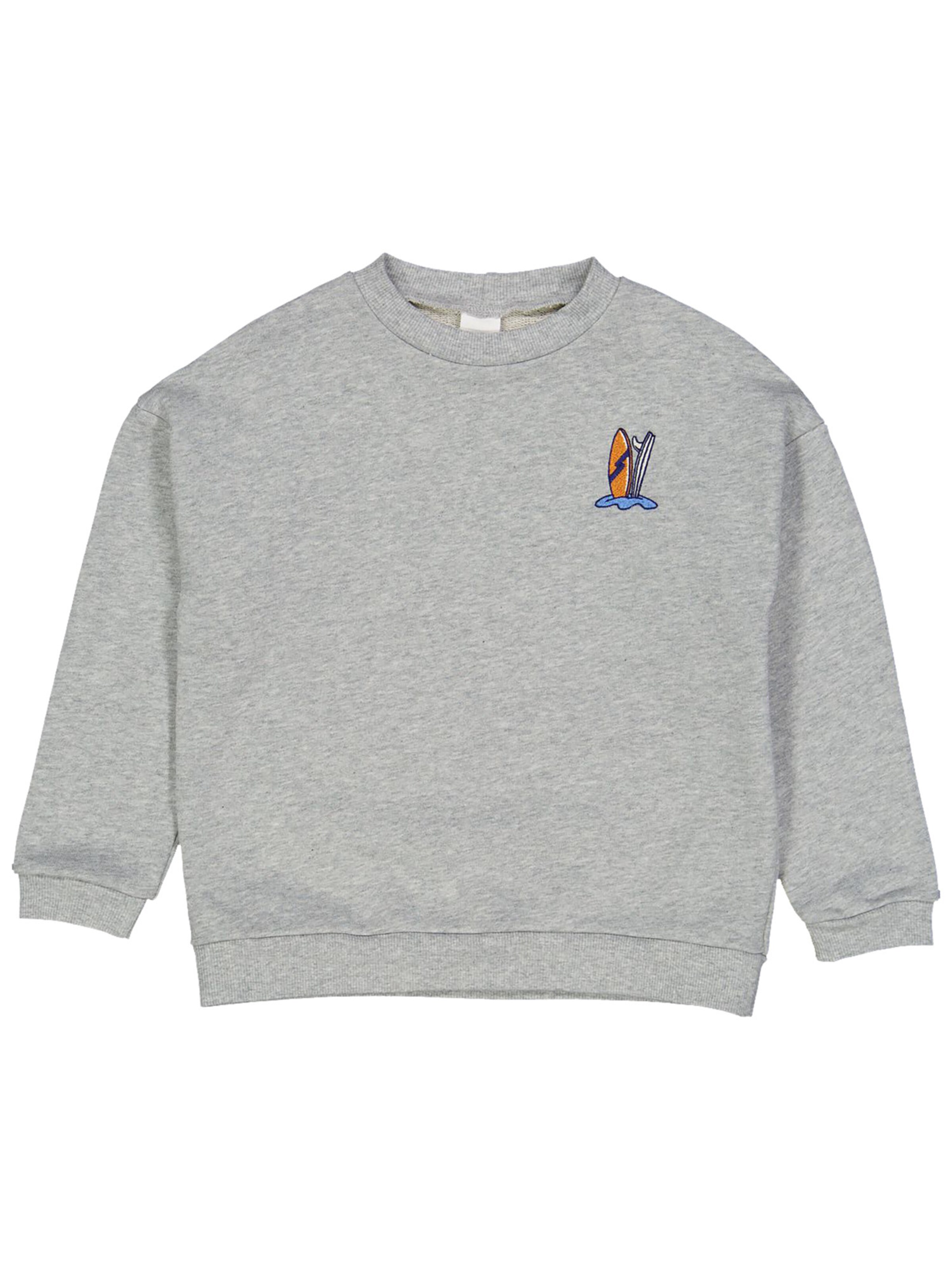 Fred's World by GREEN COTTON - Sweatshirt em cinzento: frente