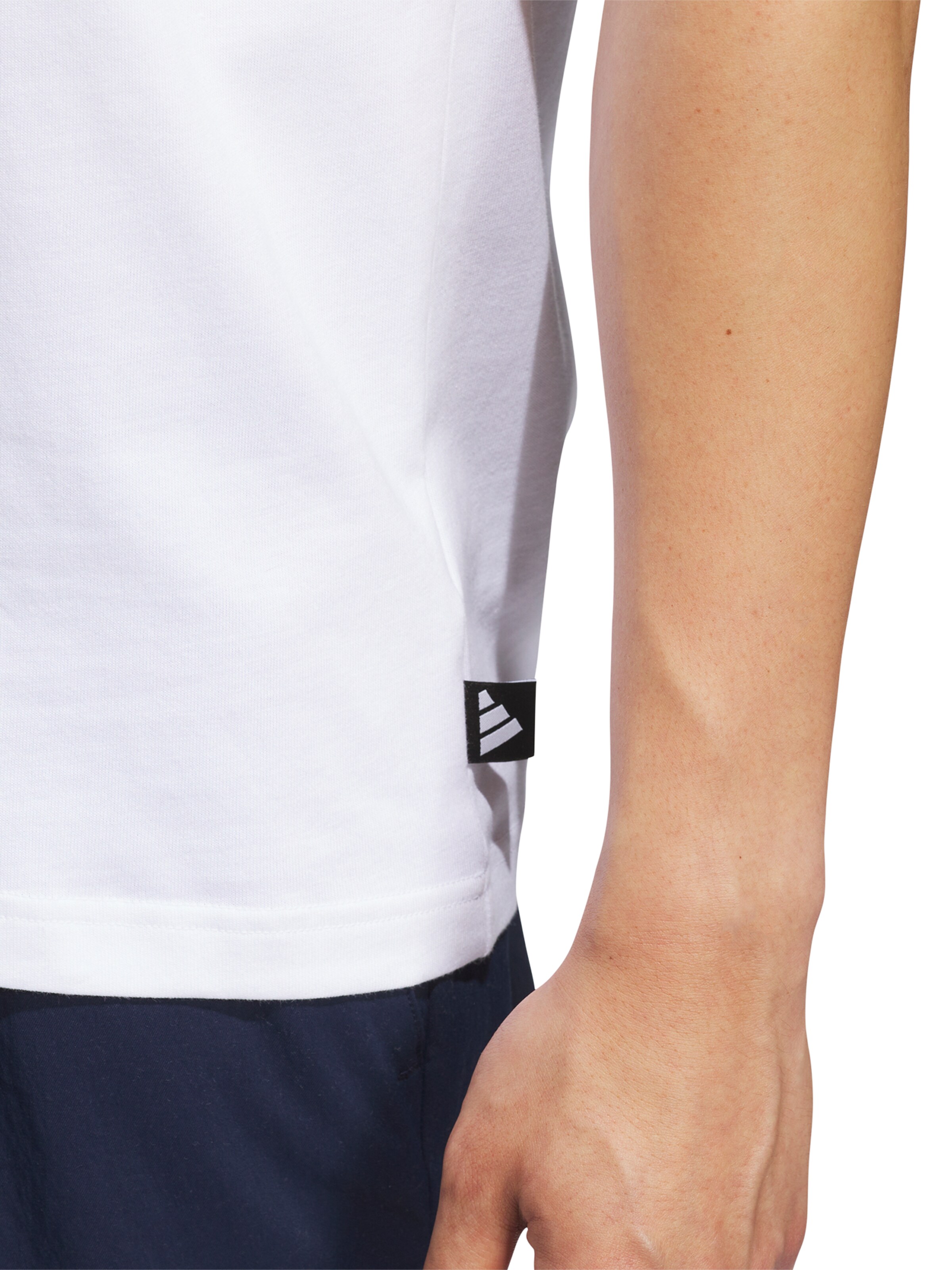 ADIDAS GOLF Performance Shirt 'Graphic' in White