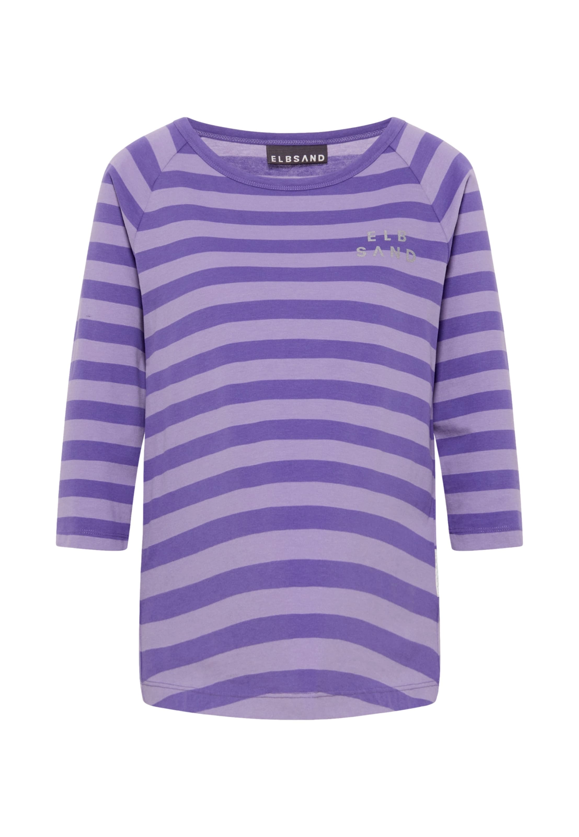 Elbsand Langarmshirt 'Celin' in Lila: Vorderseite