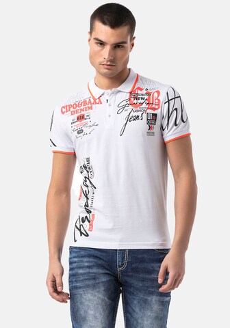 CIPO & BAXX Shirt in White: front
