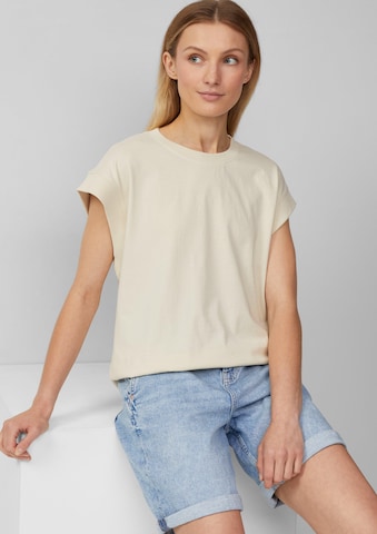 T-shirt s.Oliver en beige : devant