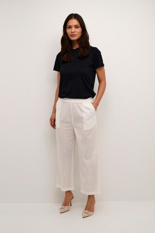 Kaffe Wide leg Pants 'Vigga' in White