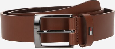 TOMMY HILFIGER Cinturón 'Adan' en navy / marrón / rojo / blanco, Vista del producto